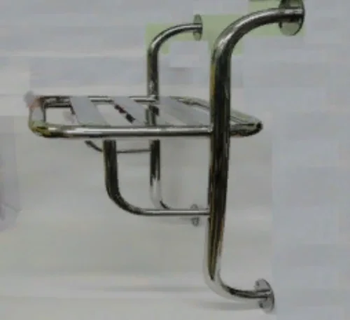 Сиденье для душа неоткидное настенного крепления 500х500х700 мм
