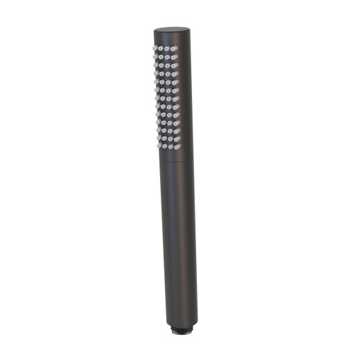 Душевая лейка ручная PAINI 53PZ155TT круглая, латунь, брашированный чёрный PVD