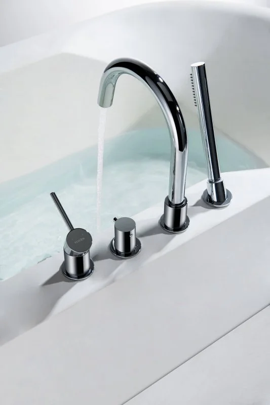 Смеситель на борт ванны на 4 отв. AQUATEK AQ1348CR ЕВРОПА