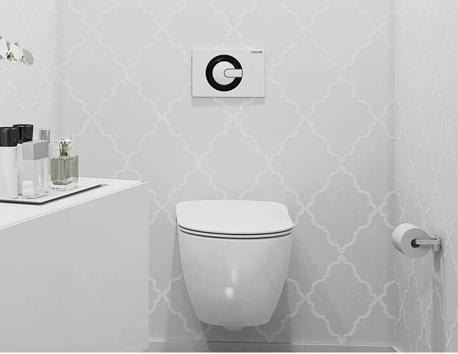 CREAVIT FREE Унитаз подвесной с биде FE320-00CB00E-0000