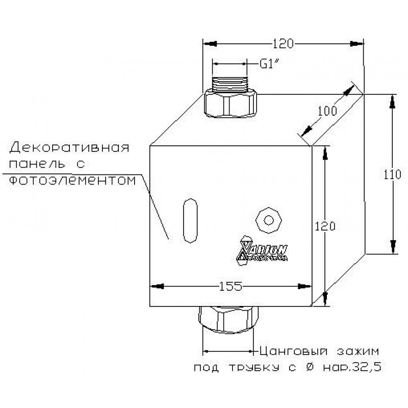 Автоматический смыв для унитаза, Варион 8490890