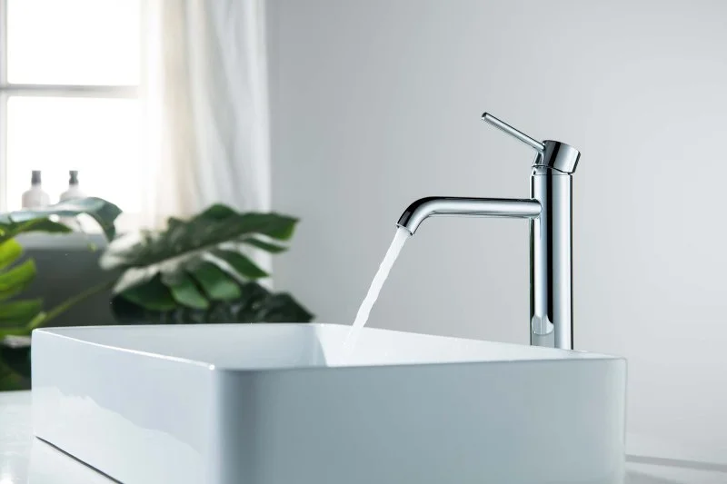 Смеситель для раковины 215, без донного клапана AQUATEK AQ1304CR ЕВРОПА