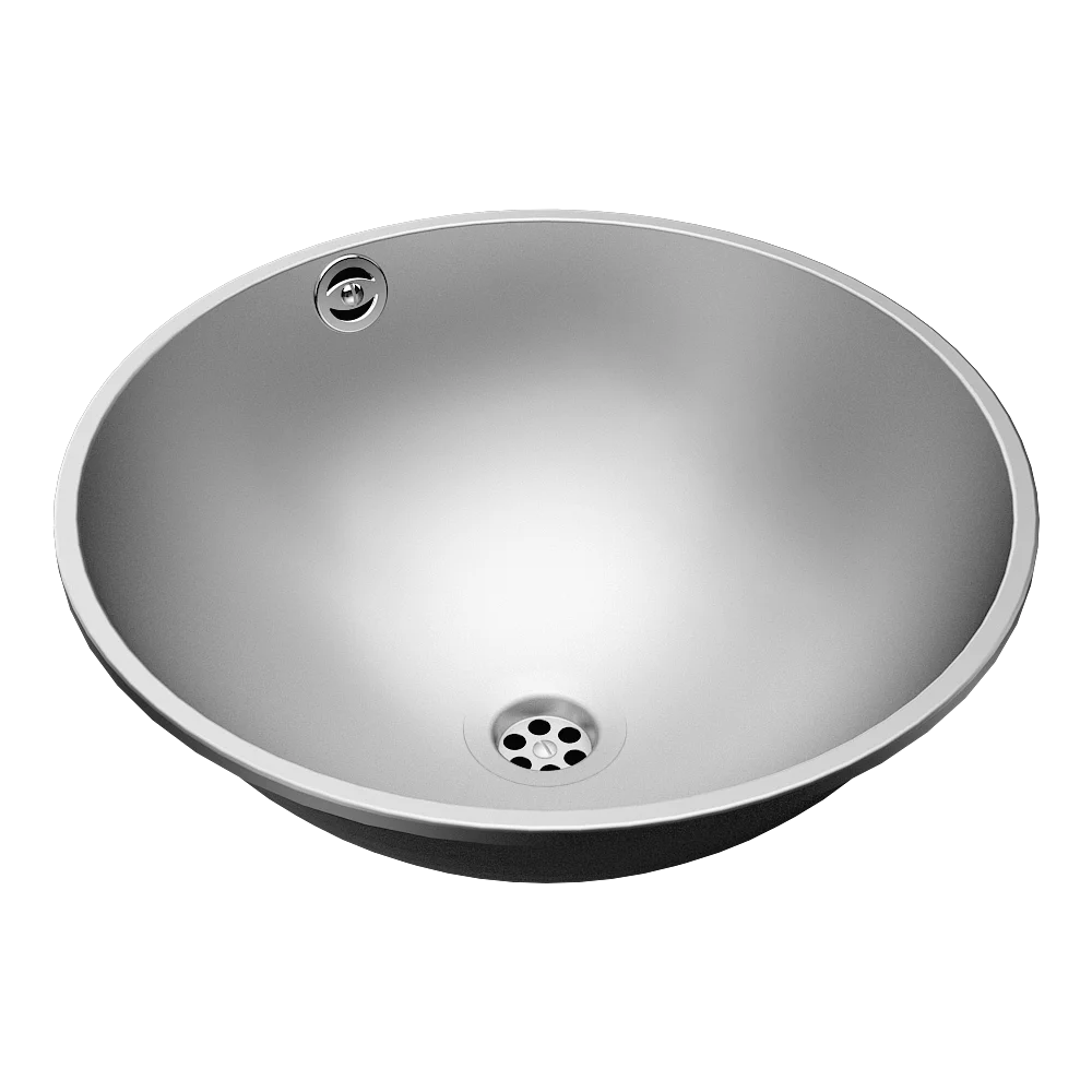 Металлическая круглая раковина Sanela 93458 (SLUN 45X)