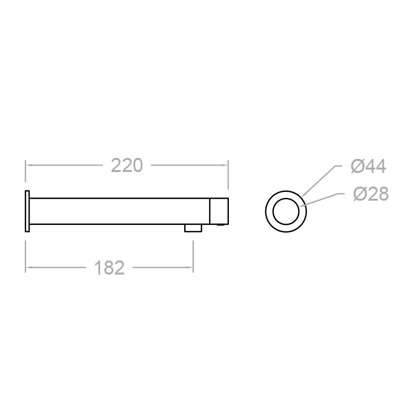 Сенсорный кран для раковины SOLTRONIC 8120B