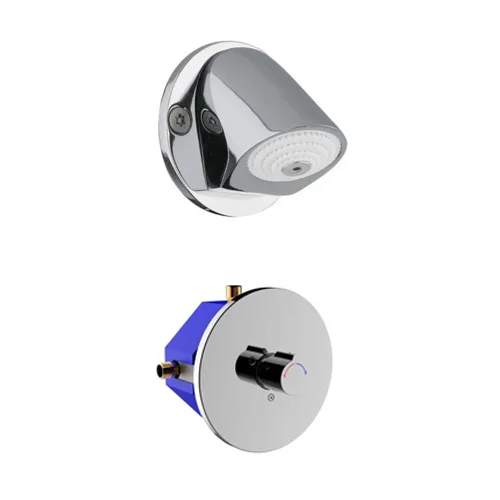 Комплект для душа Nofer 07662.B + 07071.B