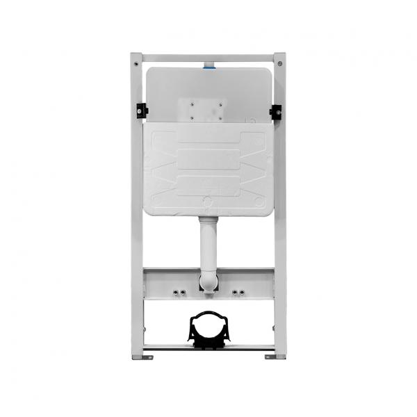 Инсталляция HYDROSMART 07801.N + Панель смыва HYDROSMART 07812.B + Унитаз Nofer ARLES 23040 белый