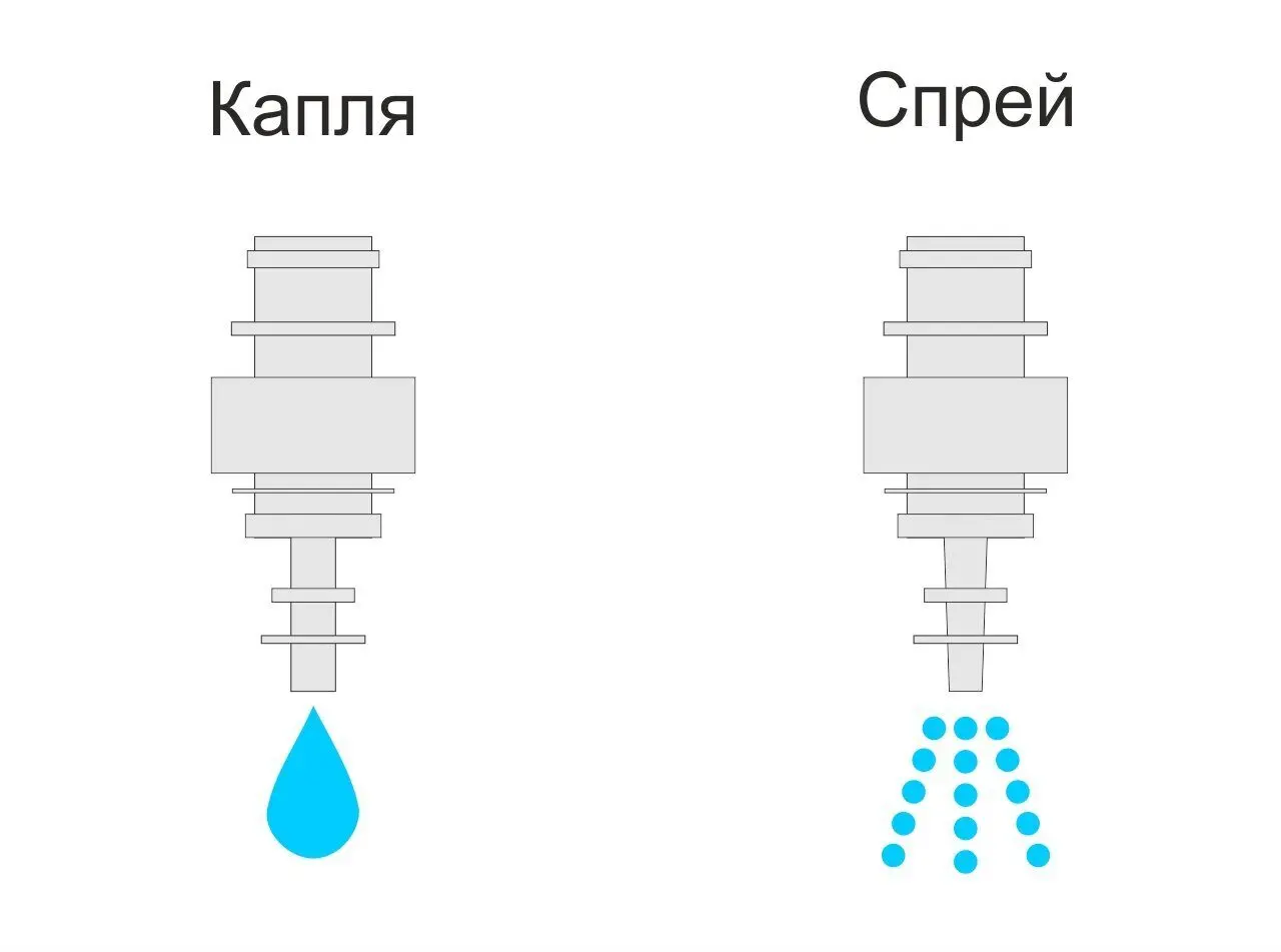 Белый дозатор на белой стойке Nofer 03038.W PT100G.W