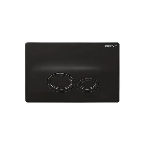 CREAVIT GP2002.02 Кнопка для инсталляции DROP черная глянец