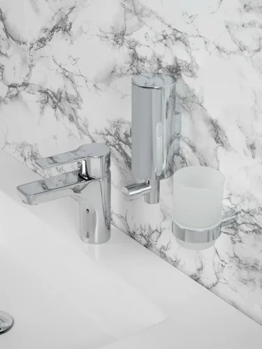 Дозатор для мыла inox Nofer 03046.B