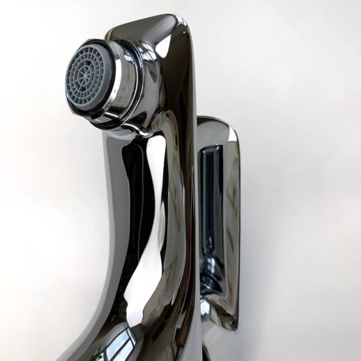 Смеситель для раковины PAINI Garda 76CR211 c донным клапаном, хром (CR)