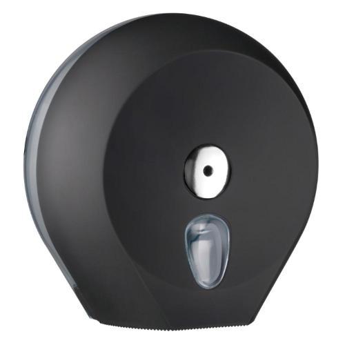 Диспенсер для туалетной бумаги пластмассовый Black малый Nofer 05010.N