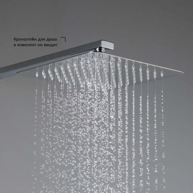 Квадратный верхний душ 250*250*2 мм AQUATEK AQ2072CR