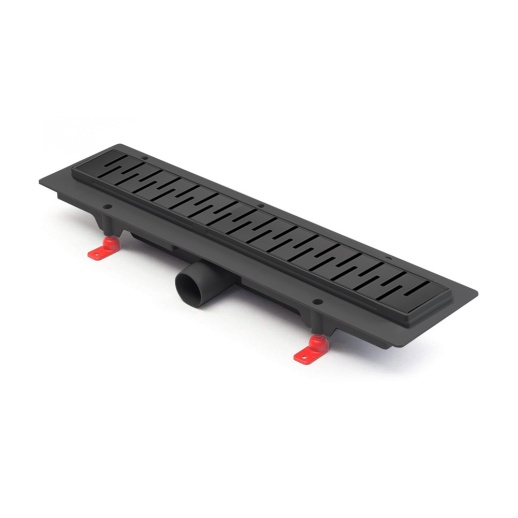 Душевой лоток PAINI CH450MC Medium 450 мм, черный матовый