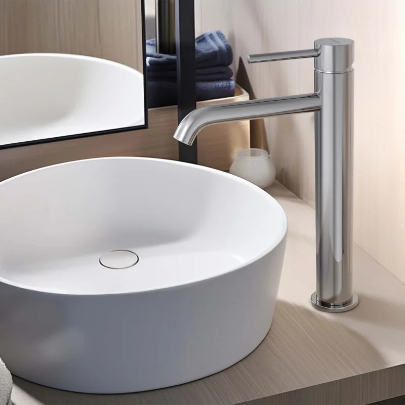 Смеситель для раковины 215, без донного клапана AQUATEK AQ1304CR ЕВРОПА