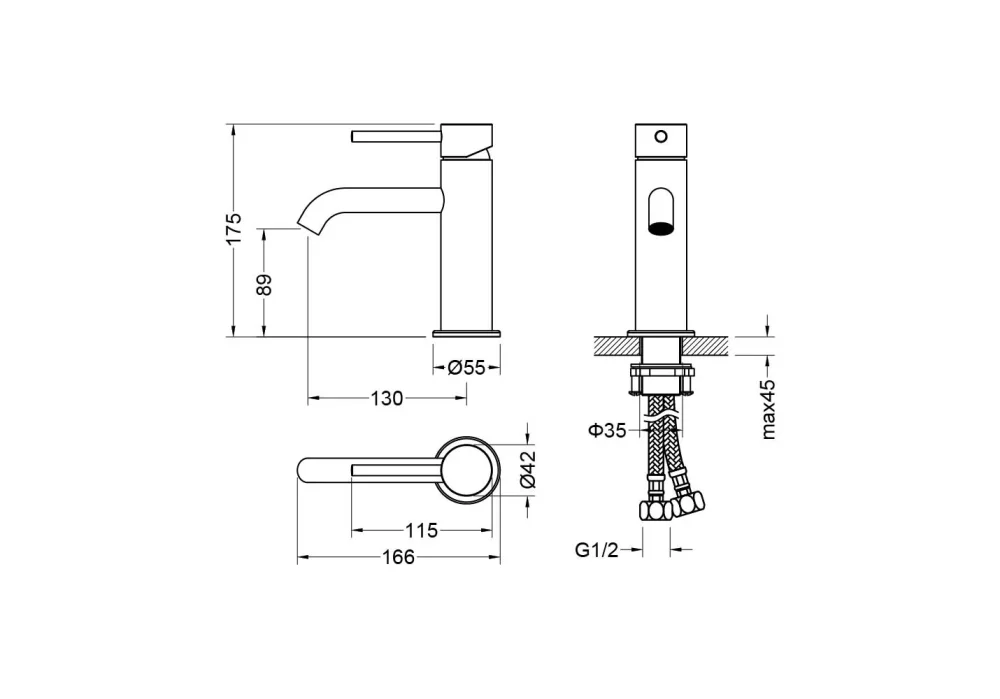 Комплект для ванны Aquatek Европа AQ1330CR 3 в 1