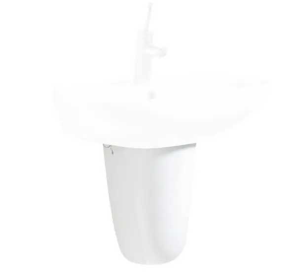CREAVIT SL260-00CB00E-0000 SELIN Полупьедестал для раковины