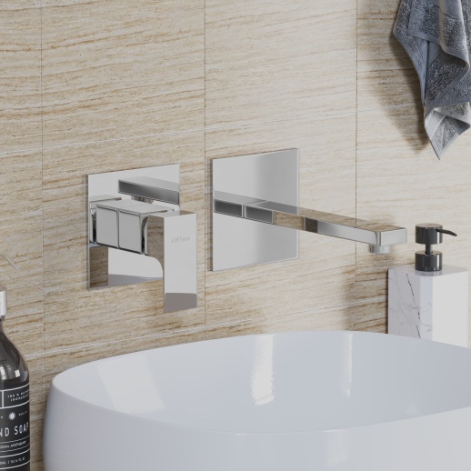 Смеситель для раковины PAINI Grazia 21CR208 встраиваемый, хром (CR)