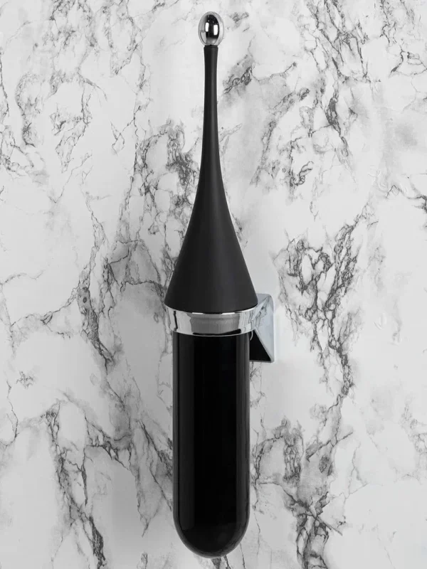 Туалетный ёршик настенный Black Nofer 09109.N