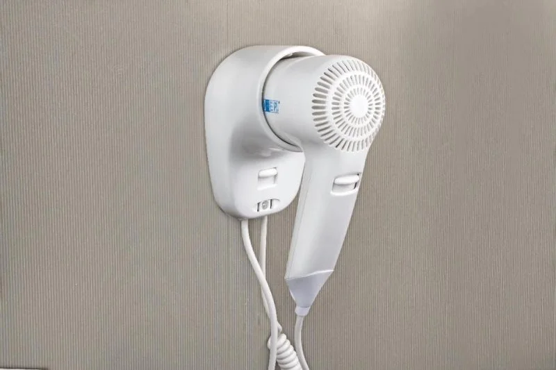 Фен HOTELline настенный белый 1200 W, Nofer 02055.W