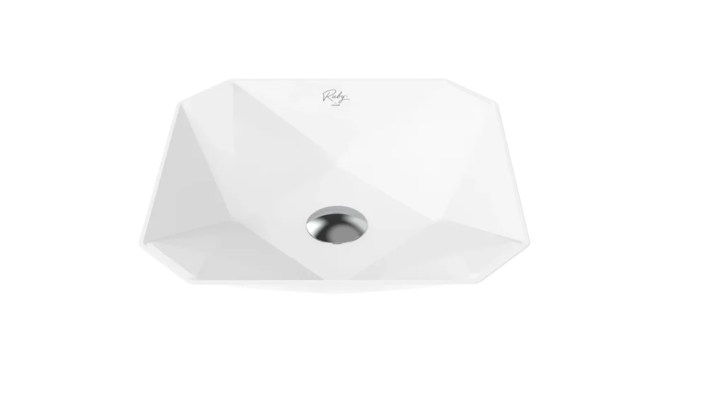 CREAVIT Раковина мебельная накладная БЕЛАЯ МАТОВАЯ RB040-00MB42E-0000