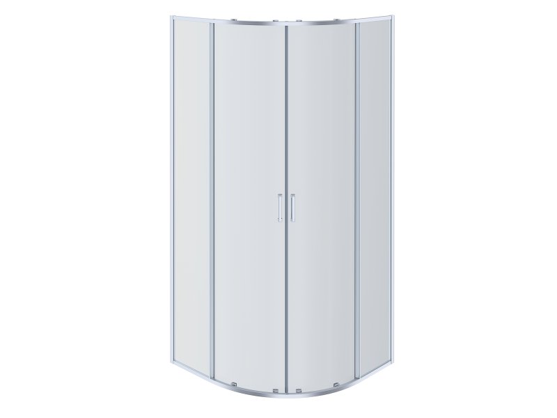 AQUATEK AQ ARI RO 09020CH Душевой уголок 1/4 круга, двери раздвижные