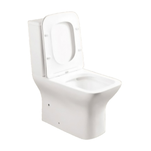 Унитаз-компакт URBATEC GRAZIA BTW URB218302F, безободковый, с сиденьем микролифт, выпуск универсальный