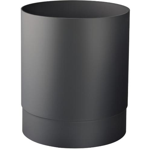 Ведро из пластика круглое BLACK 13 л. Nofer 14028.N
