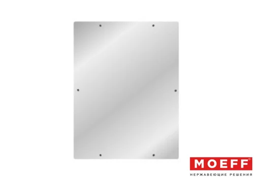 Антивандальное зеркало из нержавеющей стали Moeff MF-641 (400x500)