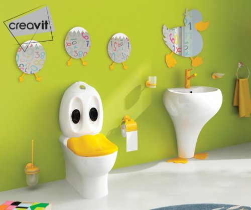 CREAVIT DUCKY Унитаз детский DC360-11CB00E-0000