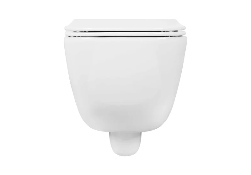 Унитаз подвесной с функцией биде безободковый фарфоровый AQUATEK ДИВА AQ2012B-00 510*350*360 мм