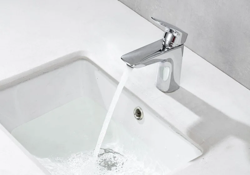 Смеситель для раковины 97 с донным клапаном AQUATEK AQ1011CR ВЕГА
