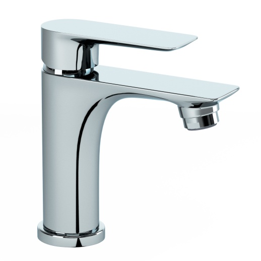 Смеситель для раковины PAINI Garda 76CR211 c донным клапаном, хром (CR)