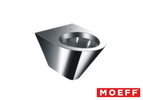 Унитаз подвесной из нержавеющей стали Moeff MF-216