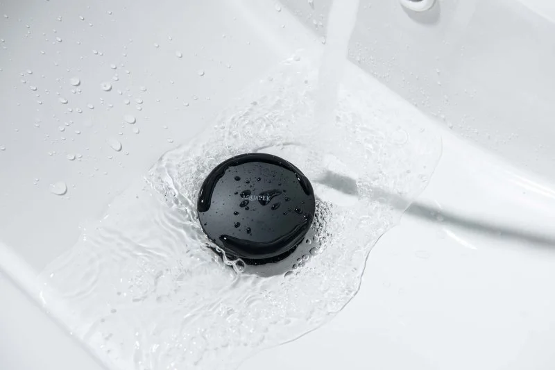 Сливной набор для раковины AQUATEK, матовый черный AQ6002MB