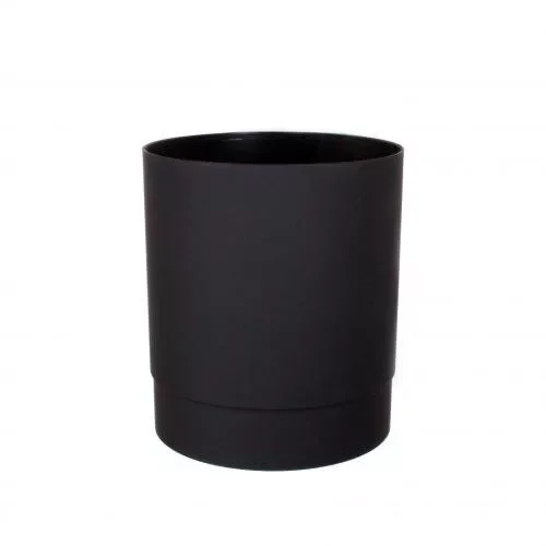 Ведро из пластика круглое BLACK 13 л. Nofer 14028.N