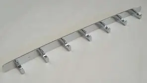 Вешалка c 7 крючками Line глянцевая Nofer 16508.В