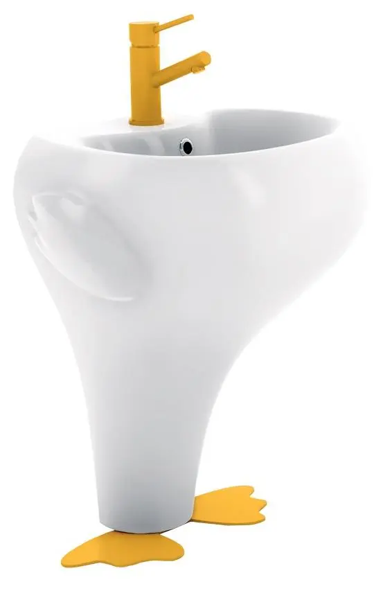 CREAVIT Смеситель для раковины FICUS ЖЕЛТЫЙ FC1198Y
