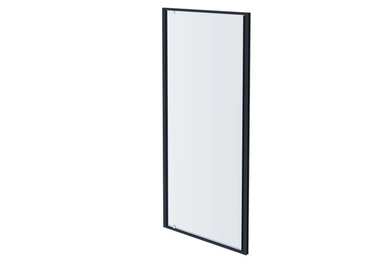 AQ ARI PI 10020GM Душевая дверь, распашная 1000x2000 профиль оружейная сталь, стекло прозрачное