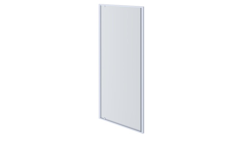 AQ NAA 6211-80 (новый артикул AQ ARI PI 08020CH) Душевая дверь, распашная 800x2000 профиль хром