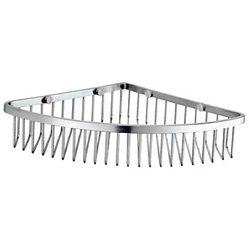 Мыльница в сеточку угловая 55х305х225 Nofer 09063.S