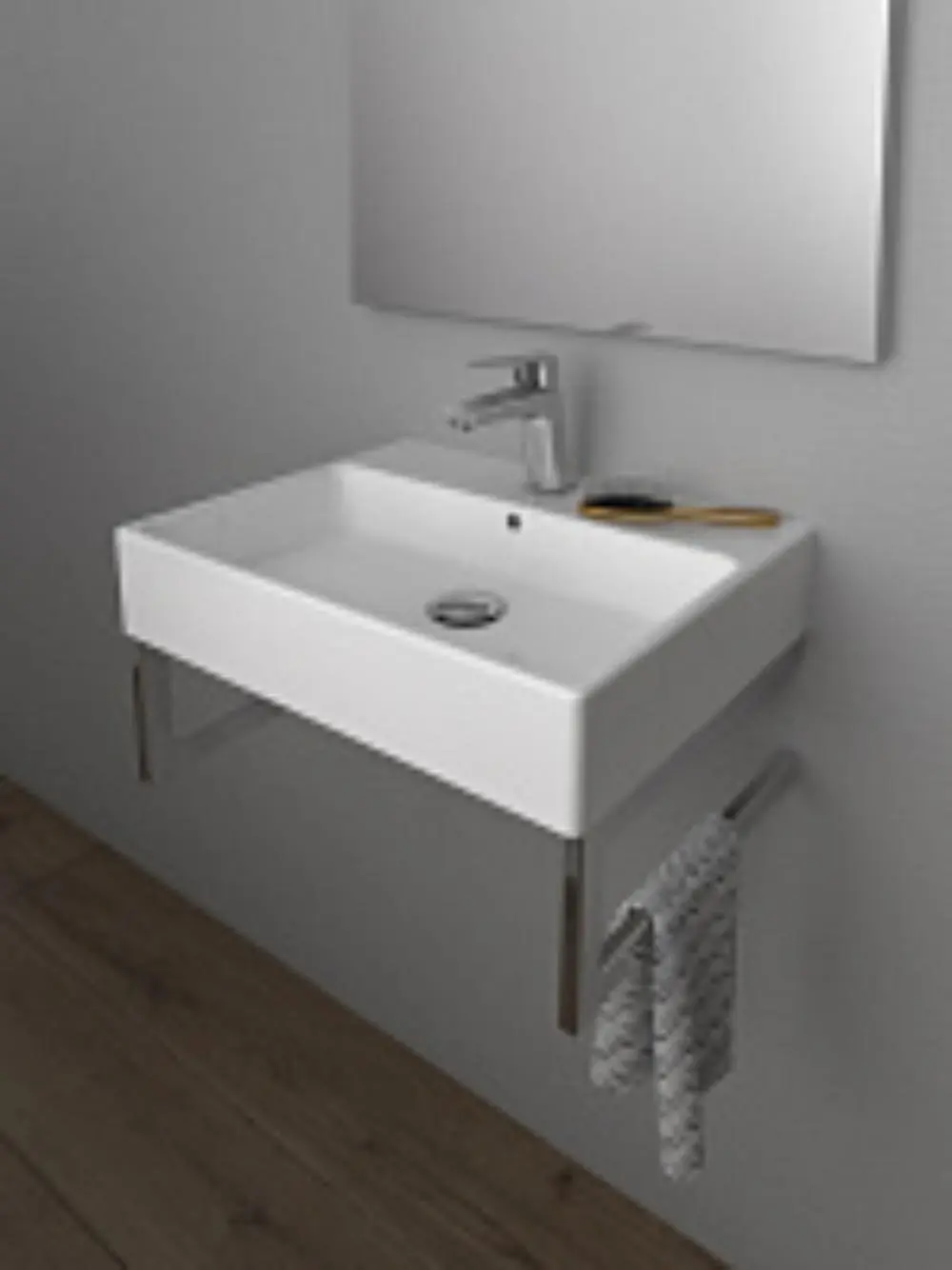 CREAVIT Раковина NX242-H меб. с креплен.(40*50 см)