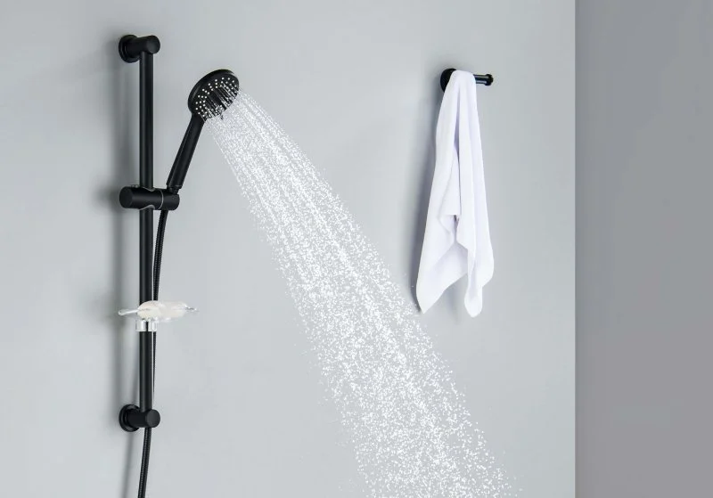 Душевой гарнитур 3jet 65 см AQUATEK, матовый черный AQ2013MB БЕТТА