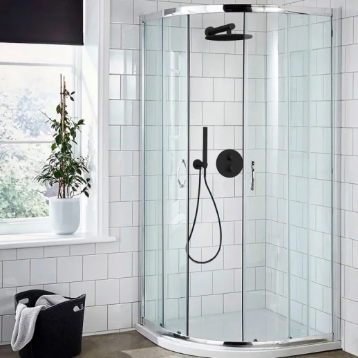 Кронштейн для верхнего душа PAINI 50PZ745TT35 350 мм. круглый, черный брашированный PVD (PZ