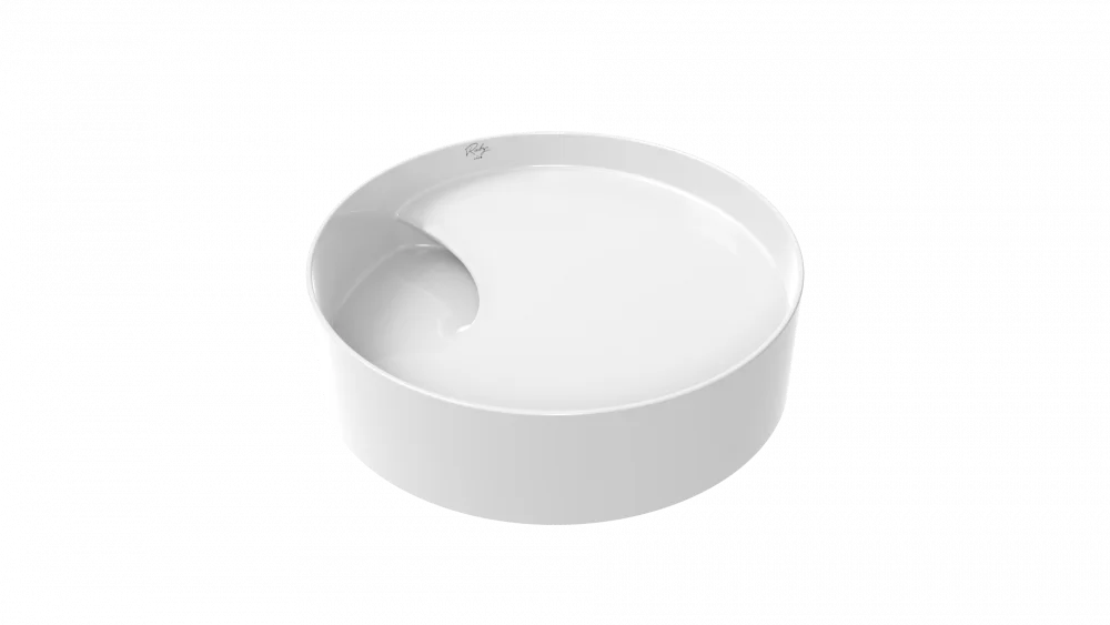 CREAVIT Раковина мебельная накладная БЕЛАЯ МАТОВАЯ RB141-00MB42E-0000