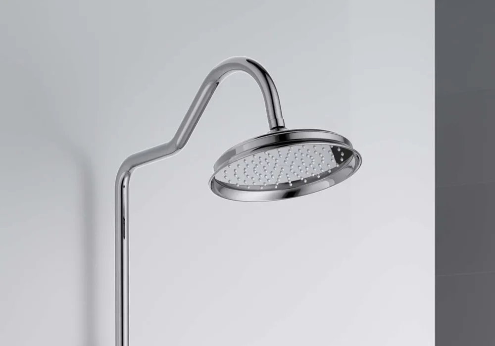 Термостатическая душевая система с изливом AQUATEK AQ2543CR КЛАССИК