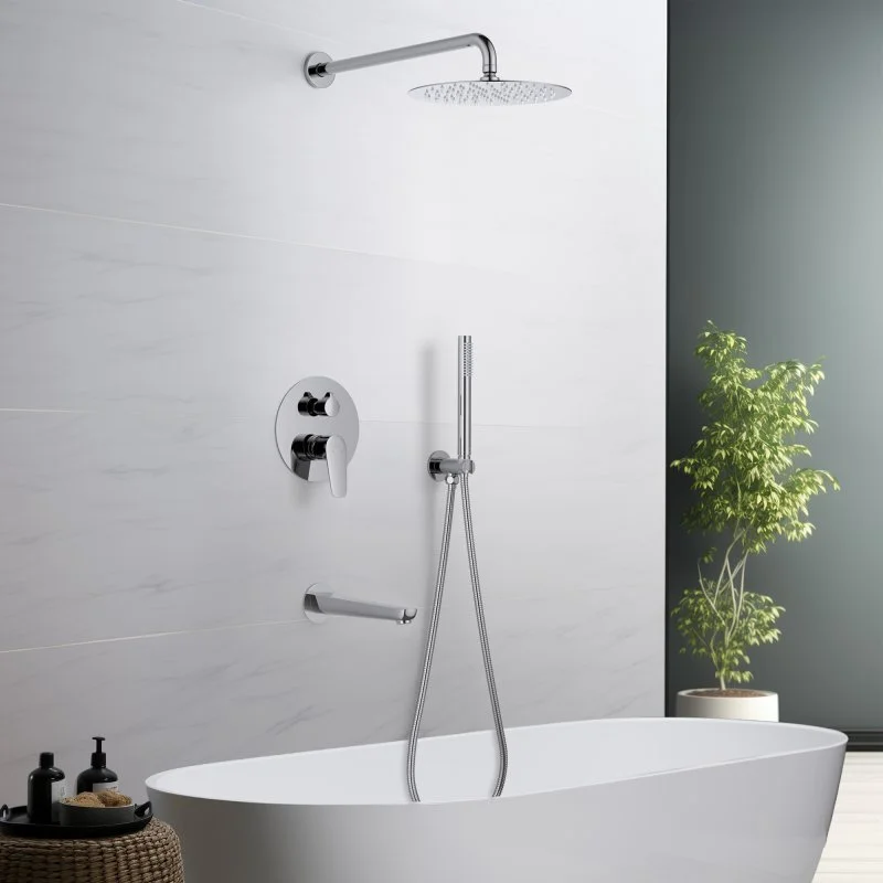 Set 4 в 1 душевой комплект AQUATEK AQ1173CR БЕТТА