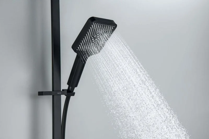 Душевой гарнитур 3jet 68 см AQUATEK, матовый черный AQ2019MB ЛИБРА