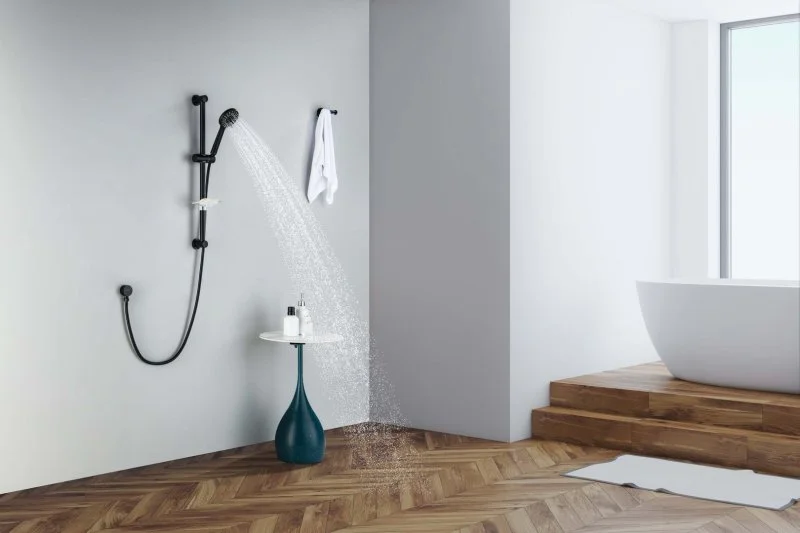 Душевой гарнитур 3jet 65 см AQUATEK, матовый черный AQ2013MB БЕТТА