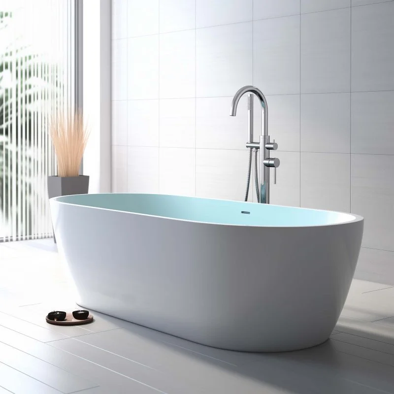 Смеситель для ванны напольный AQUATEK AQ1345CR ЕВРОПА