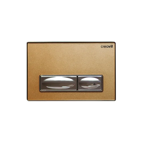 CREAVIT GP4008.00 Кнопка для инсталляции золото стекло